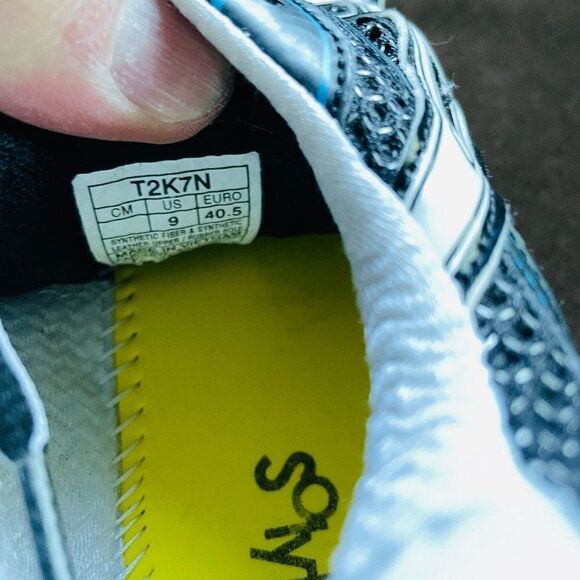 Excellent ASICS GT-2000 Black Blue Ruby Pink Womens 9, 40.5 - Picture 16 of 16